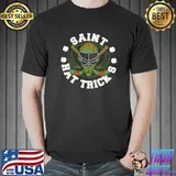 Original Saint Hat tricks Funny Ice Hockey St Patricks Day Shamrock Pullover T Shirt Unisex