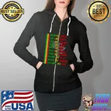 Premium Built by Teach Black History Month Kids Proud African Pride Raglan Baseball T Shirt Full Zip Hooded