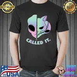 Premium Called It Alien Cat Extraterrestrial Conspiracy Theory Kitty T-shirt