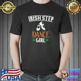 Premium Irish Step Dance Girl Ireland Dancing Premium T-Shirt