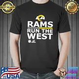 Premium Los Angeles Rams Run The West 2022 Division Champions Shirt Unisex