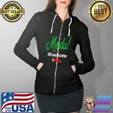 Premium Merda Shit sounds Better in Italian Full Zip Hooded