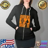 Premium Queens Are Born on May 11th Bday Print Queen May 11 Birthday T- Full Zip Hooded