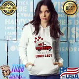 Premium Special Delivery Hug and Kisses Lunch Lady Valentine's Day T-shirt