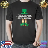 Premium This Leprechaun Can Be Bribed With Soda Bread St. Paddy Day Premium T-Shirt Unisex
