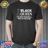 Top Black History Month Kids Proud African Pride Black Queen T-Shirt Unisex