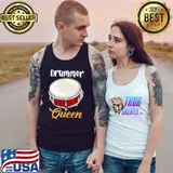 Top Drummer Queen Premium T-Shirt Tank Top