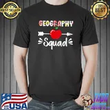 Top Geography Squad Back To School Gifts Students T-Shirt Unisex