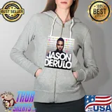Top Jason Derulo Rod Lever Arena Unisex T-Shirt Full Zip Hooded