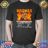 Top Mad Max 42nd Anniversary 1979 2021 thank you for the memories Unisex