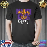 Top Mardi Gras Crew Mardi Gras Party Costume T-shirt