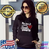 Top My Class Is Full Of Sweet Hearts Teacher Valentines day T Shirt