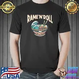 Top Ramen Japan Kawaii Noodle Bowl Pun Kanagawa Wave T-Shirt Unisex