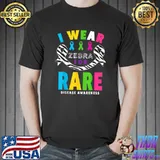Top Rare Disease Day I Wear Zebra For Rare Disease Awareness T-Shirt Unisex