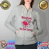 Valentines Is The Lame Times Classic Cute Valentines Quote T-Shirt Full Zip Hooded