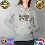 Wright state raiders leopard Full Zip Hooded