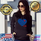 1 In 100 Congenital Heart Disease Awareness Gift CHD Outfit T-shirt