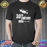 20th Century Man Apollo Moon Launch Saturn Rocket 1901 2000 T- Unisex