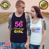 56th Birthday Gift Girl Princess Tee For 56 Years Old T-Shirt Tank Top