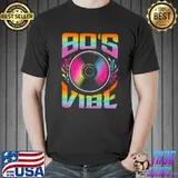 80s Outfit Women Men Costume Party Retro 80's Vibe Premium T-Shirt Unisex
