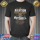 Airplane Pilot Vintage Aviation In A Nutshell Always Try To Premium T-Shirt