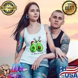 Avo Merry Christmas, Funny Avo Reindeer, Merry Xmas T- Tank Top
