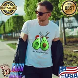 Avo Merry Christmas, Funny Avo Reindeer, Merry Xmas T- Unisex