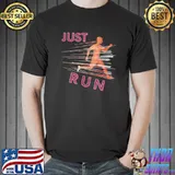 Awesome Just Run runners design T-Shirt Unisex