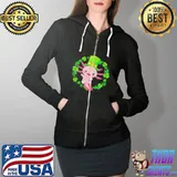 Axolotl saint patricks day lucky cute axolotl st patrick Full Zip Hooded