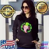 Axolotl saint patricks day lucky cute axolotl st patrick shirt