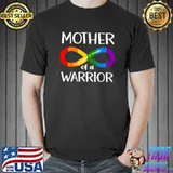 Best Autism Awareness Mother Of A Warrior T- Unisex