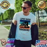 Best I Support Canadian Truckers - freedom Canadian truck drivers T-Shirt Unisex