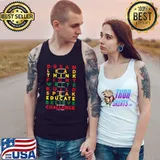 Best Mens Black History Pride Shirt Dream Like Martin American African T-Shirt Tank Top