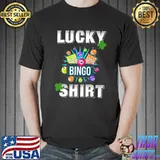 Bingo Player Good Luck Gambling Lover Design Premium T-Shirt Unisex