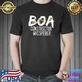 Boas Joke Saying Snake Reptile Snakes Boa Constrictor T- Unisex