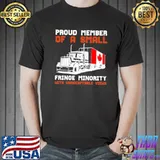 Canadian proud member of a small fringe minority freedom convoy 2022 Unisex