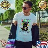 Cat Autism Say A Bad Word About Autism One More Time T- Unisex