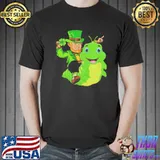 Caterpillar leprechaun ride caterpillar st patrick day Unisex