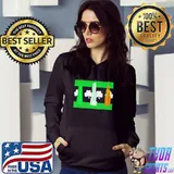 Chicago shamrock skyline shirt