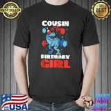Cousin Of The Birthday Girl Dinosaur T- Unisex