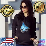 Cute Colorful Multicolor Butterfly T-shirt