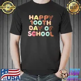 Cute Donut Happy 100th Day Of School Sweets Kids Adults T- Unisex