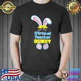 Cute Easter Bunny I'm The Virtual Teacher High School T- Unisex