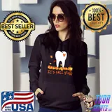 CUTE FALL DENTAL Tooth & Leaves, It's FALL Y'all T-shirt