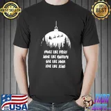 Dance Like Frosty Shine Rudolph Give Santa Love Like Jesus T-shirt