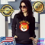 Distressed Shiba Inu Logo Shirt Shib to the Moon T-Shirt