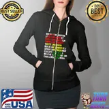 Dream Like Martin Lead Like Harriet Black History Pride T-Shirt Full Zip Hooded