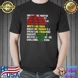 Dream Like Martin Lead Like Harriet Black History Pride T-Shirt Unisex
