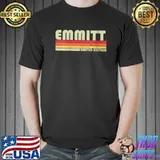 EMMITT Gift Name Personalized Funny Retro Vintage Birthday T- Unisex