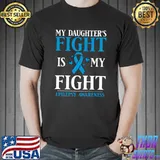 Epilepsy Awareness Purple Ribbon Bracelet Warrior T-Shirt Unisex
